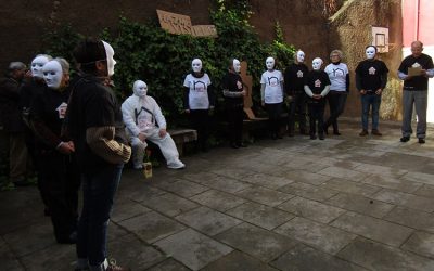 Cáritas La Rioja realiza un flashmob y lee un manifiesto con motivo del Día de las Personas Sin Hogar