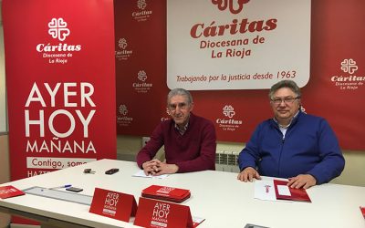 Cáritas La Rioja lanza la campaña “Ayer, hoy, mañana. Contigo, somos. Hazte de Cáritas”