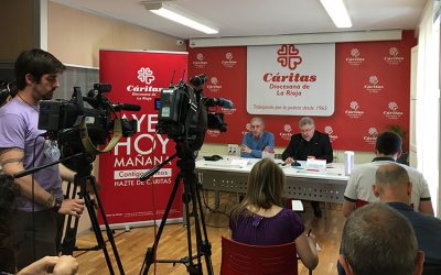 Cáritas La Rioja benefició en 2015 a casi 12.000 personas y destinó más de 400.000 euros a ayudas sociales