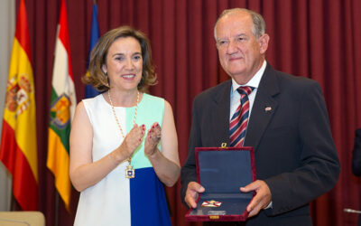 Joaquín Yangüela, insignia de San Bernabé 2019