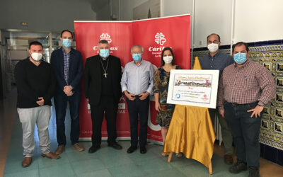 Cáritas La Rioja recibe una donación de 14.600 € de la iniciativa «Tierra Santa Challenge»