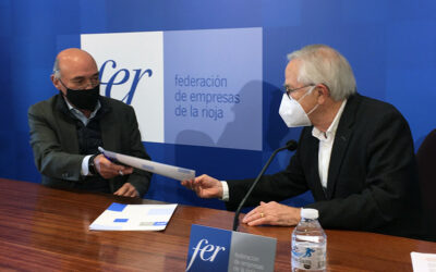 La FER y Cáritas La Rioja colaborarán en la integración sociolaboral de personas en situación de vulnerabilidad agravada por la pandemia