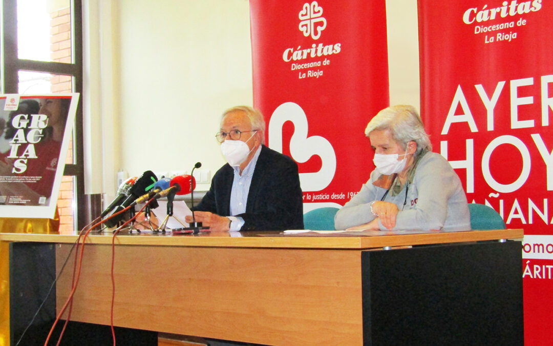 A raíz de la pandemia Cáritas atiende en 2020 a un 51% más de personas y duplica los recursos invertidos en ayudas directas