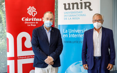 UNIR impulsará la digitalización y la formación de Cáritas La Rioja