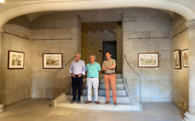 El pintor Alejandro Espiga expone sus obras a beneficio de Cáritas La Rioja
