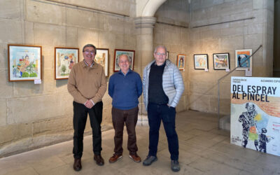Exposición “Del espray al pincel”, arte callejero en apoyo a Cáritas La Rioja y Cáritas Jerusalén