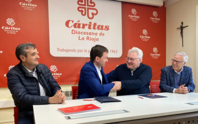 El Gobierno de La Rioja cede a Cáritas dos viviendas en Logroño para destinarlas a familias vulnerables