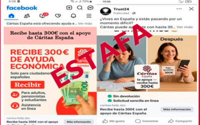 Cáritas Española alerta de una captación de datos fraudulenta en su nombre a través de anuncios en Facebook, también detectada en La Rioja