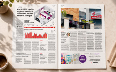 Diario La Rioja recoge la alerta de Cáritas ante una crisis de vivienda que deja sin alternativas asequibles a cada vez más familias