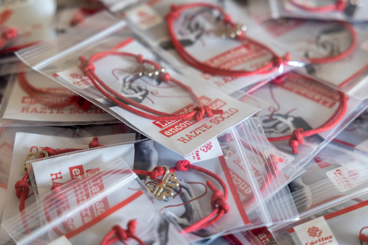 Pulseras de Cáritas La Rioja